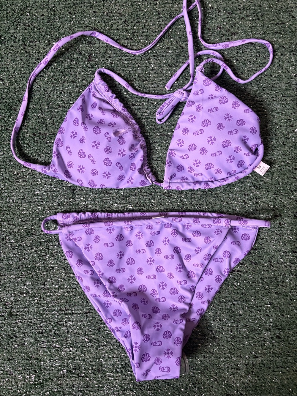 Purple Chrome Hearts Bikini Women’s Size Small & Medium - Picture 3 of 4